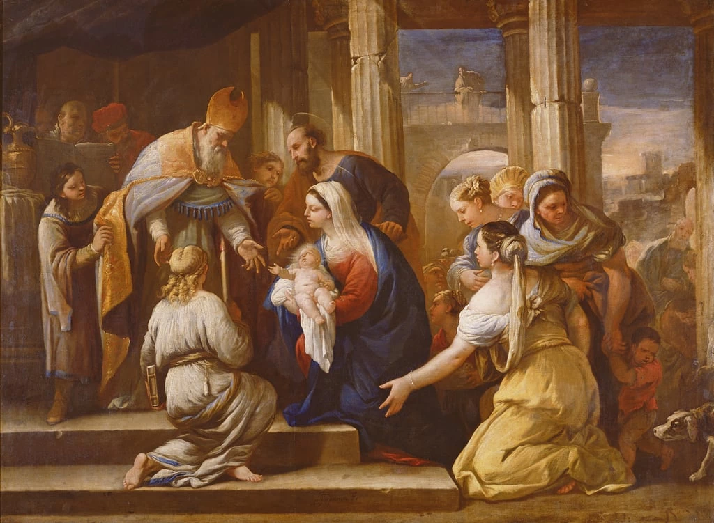 Presentazione al tempio - Musee des Beaux, Arts, Rennes